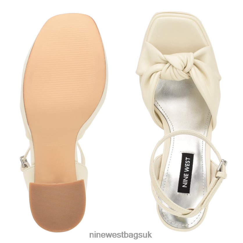 Nine West Vivid Platform Sandals RFX40B353 - Nine West UK Chic Cream