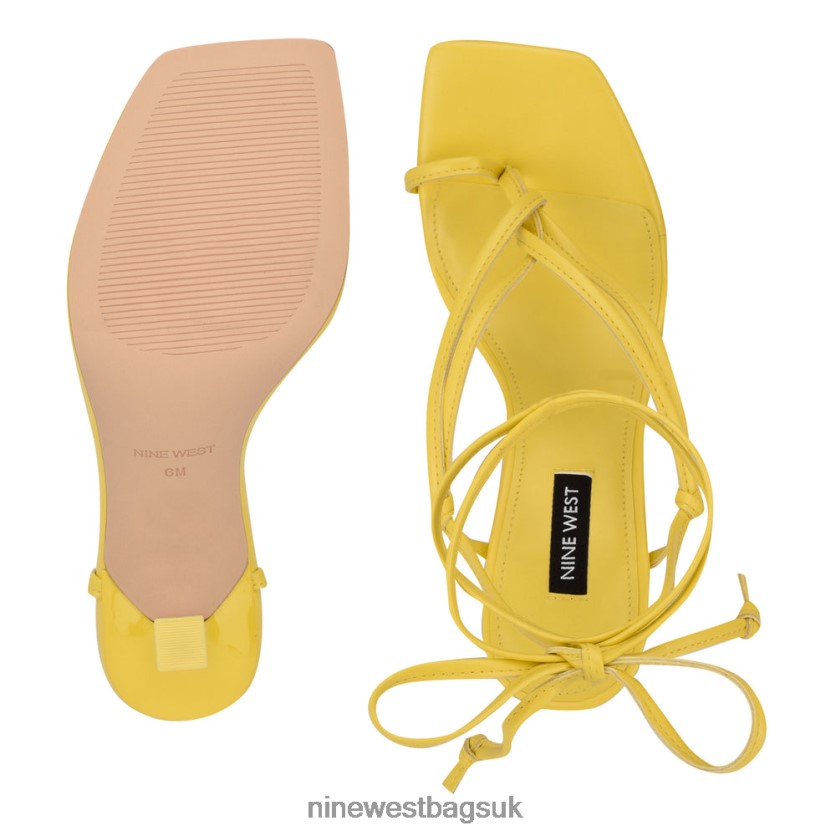 Nine West Yippie Ankle Wrap Heeled Sandal RFX40B1022 - Nine West Sandals UK