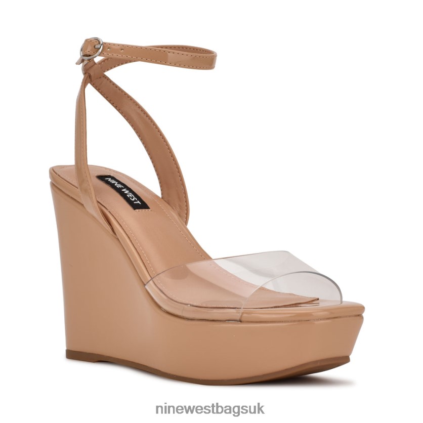 Nine West Klear Platform Ankle Strap Sandals RFX40B852 - Nine West Bags UK