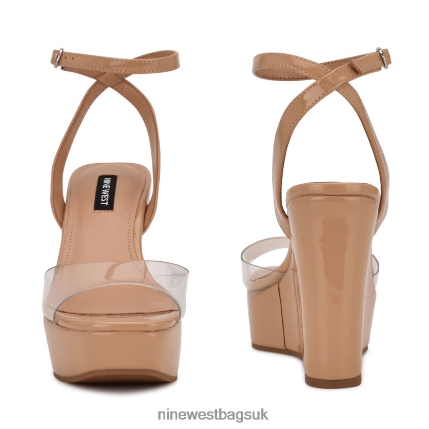 Nine West Klear Platform Ankle Strap Sandals RFX40B852 - Nine West Bags UK