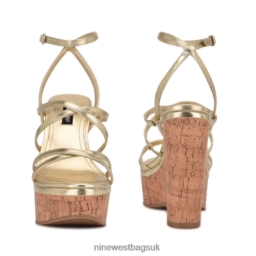 Nine West Rachal Wedge Sandals RFX40B847 - Nine West UK Sale