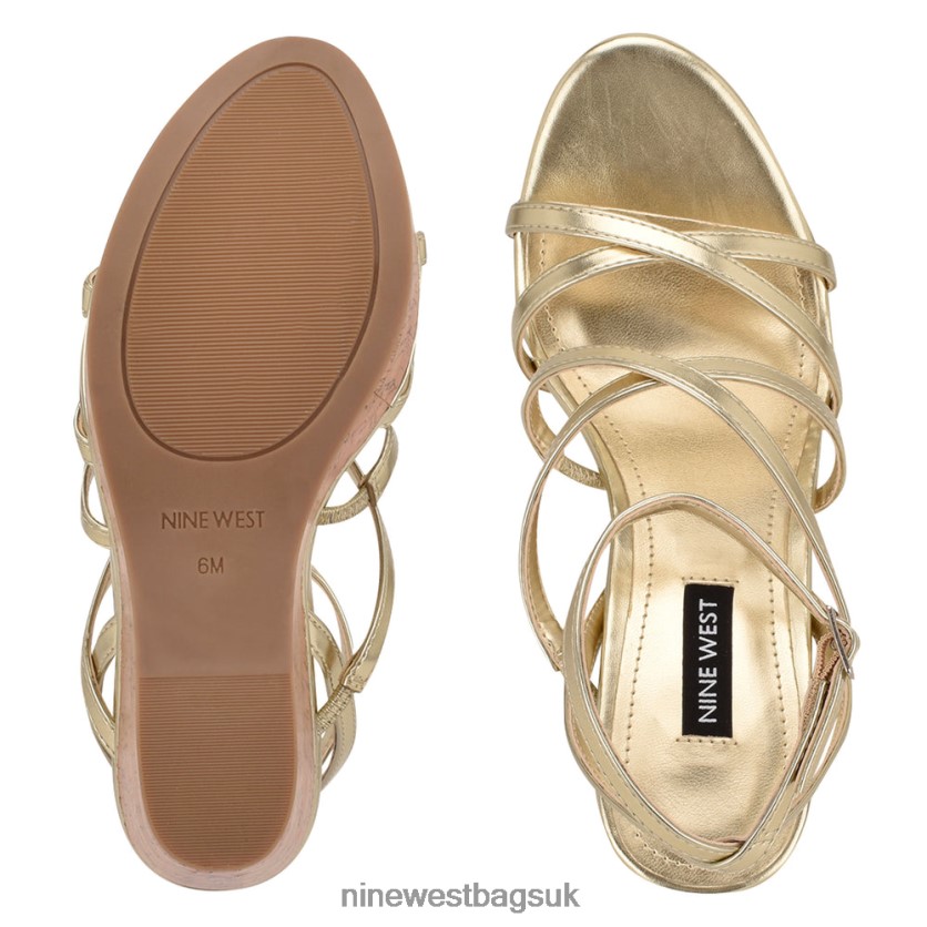 Nine West Rachal Wedge Sandals RFX40B847 - Nine West UK Sale