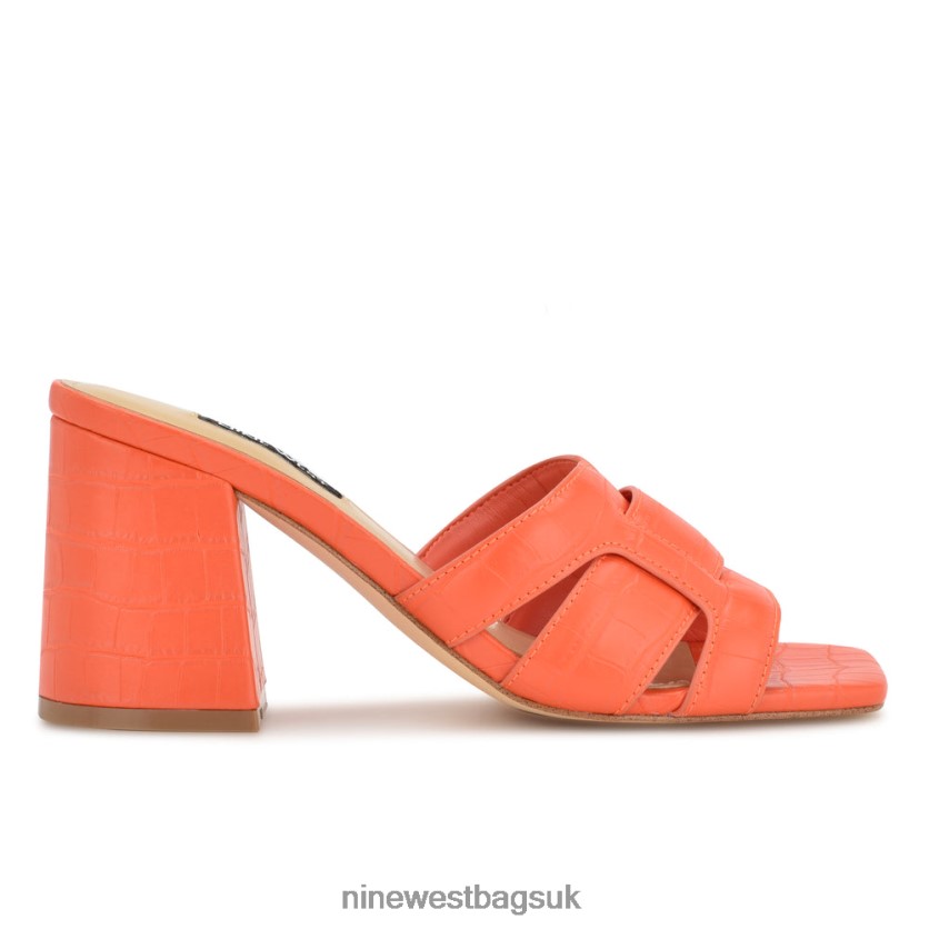 Nine West Kaelyn Heeled Slide Sandals RFX40B823 - Nine West UK Sale