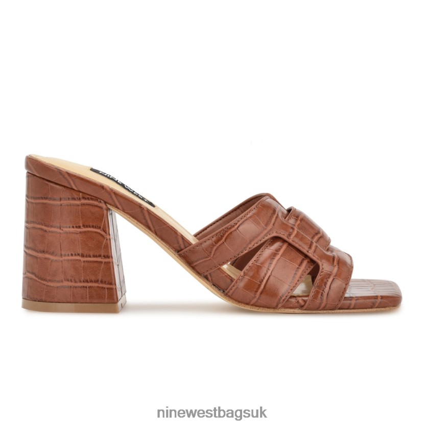 Nine West Kaelyn Heeled Slide Sandals RFX40B824 - Nine West Bags UK