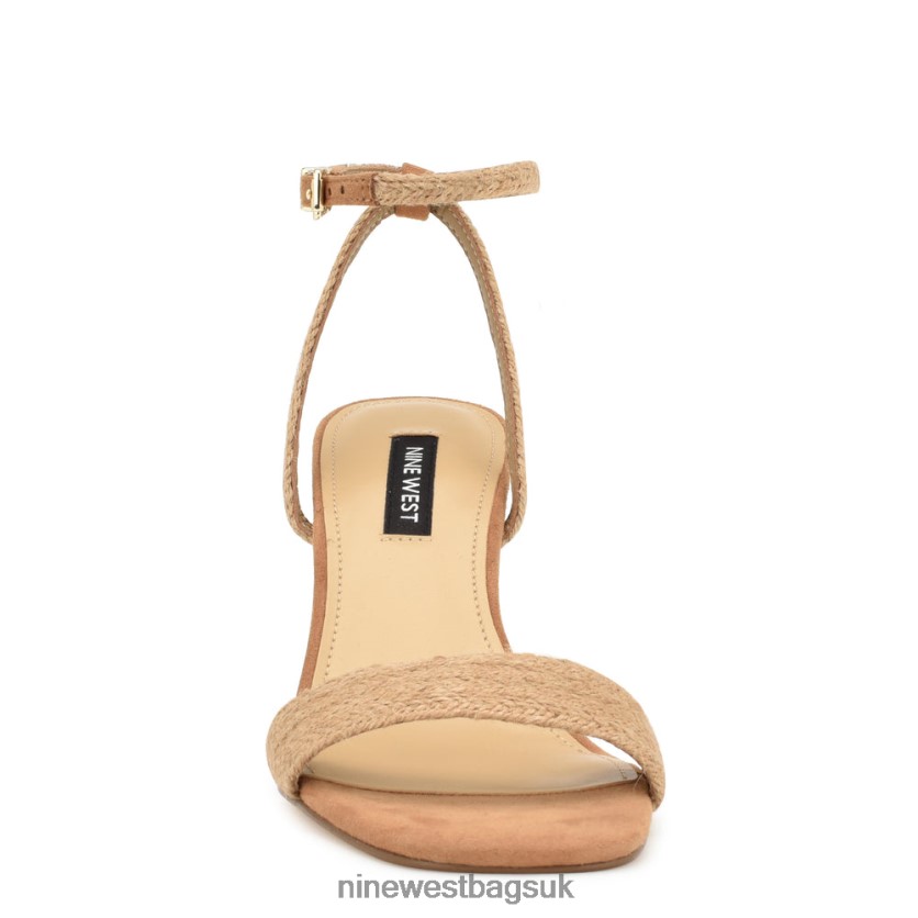 Nine West Nile Wedge Sandals RFX40B828 - Nine West Bags UK Tan Woven