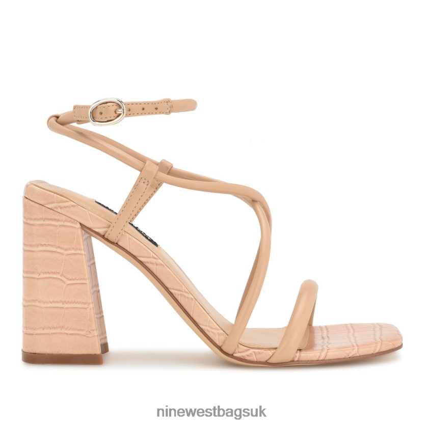 Nine West Yeera Strappy Heeled Sandals RFX40B816 - Nine West Bags UK Warm Blush