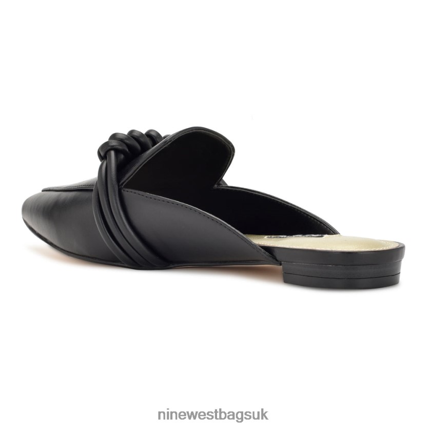 Nine West Aliby Flat Mules RFX40B688 - Nine West Bags UK Black