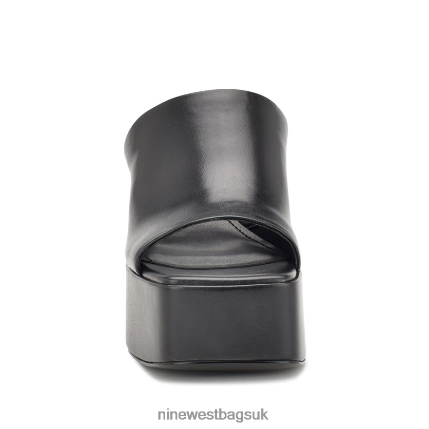 Nine West Danzi Platform Mules RFX40B673 - Nine West UK Black