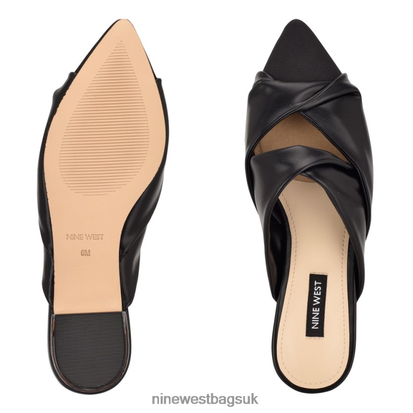 Nine West Findya Pointy Toe Mules RFX40B2357 - Nine West UK Black