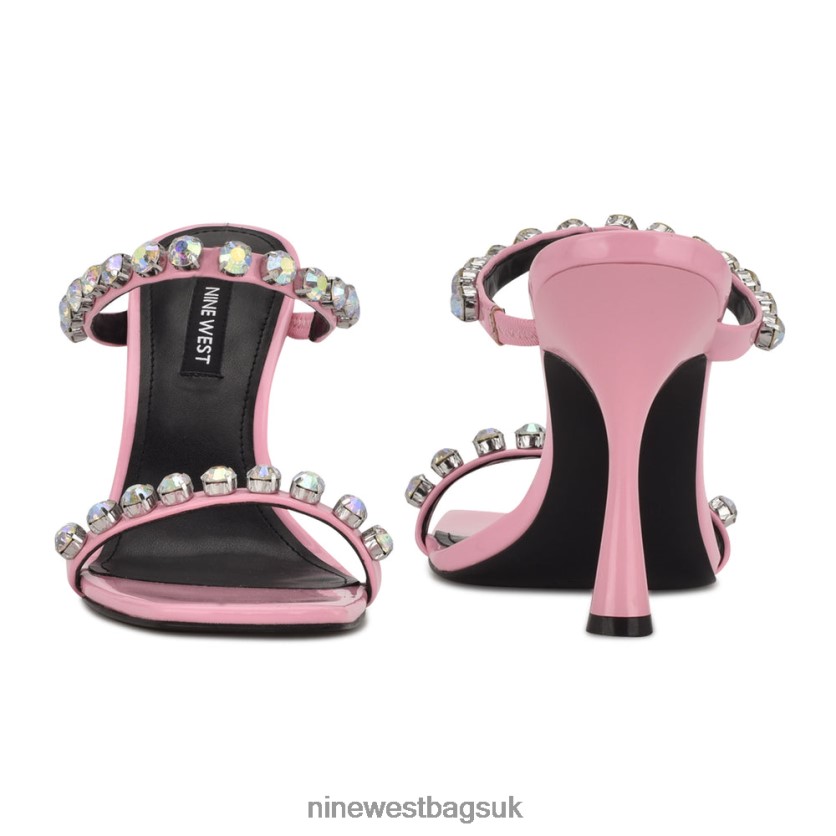 Nine West Aria Heeled Slide Sandals RFX40B1058 - Nine West Sandals UK