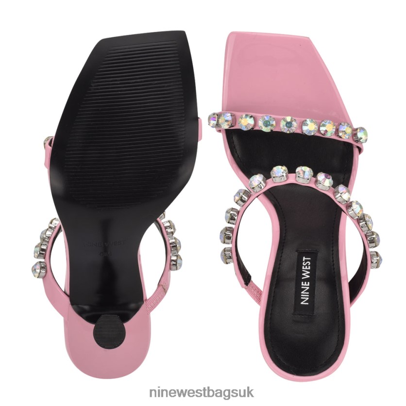 Nine West Aria Heeled Slide Sandals RFX40B1058 - Nine West Sandals UK