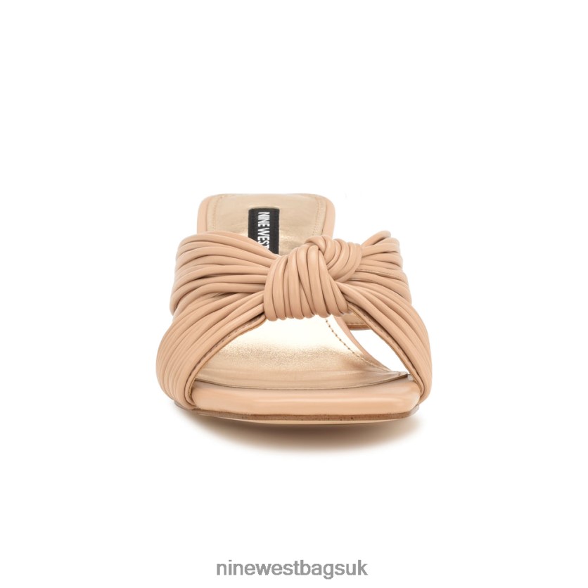 Nine West Dafidil Heeled Slide Sandals RFX40B1730 - Nine West Sandals UK Blush