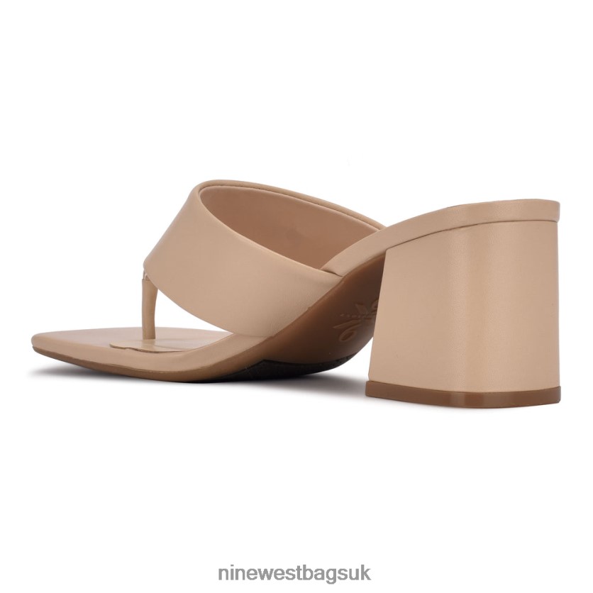 Nine West Gelina 9x9 Block Heel Slide Sandals RFX40B2042 - Nine West Sandals UK