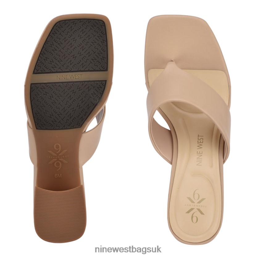 Nine West Gelina 9x9 Block Heel Slide Sandals RFX40B2042 - Nine West Sandals UK