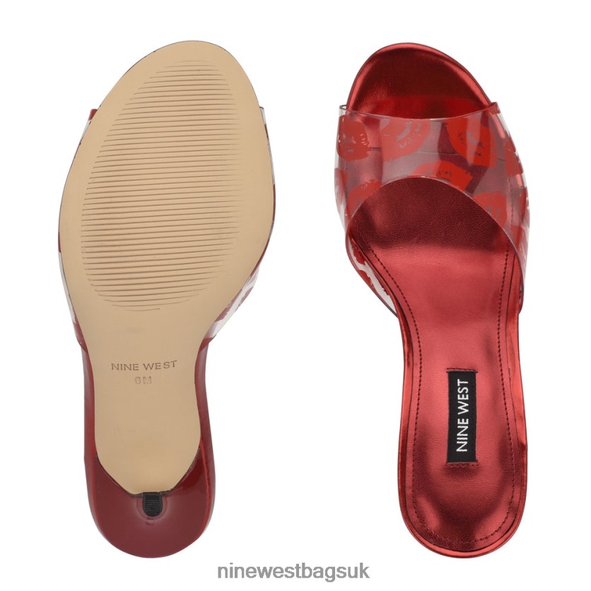 Nine West Ido Heeled Slide Sandals RFX40B1033 - Nine West UK