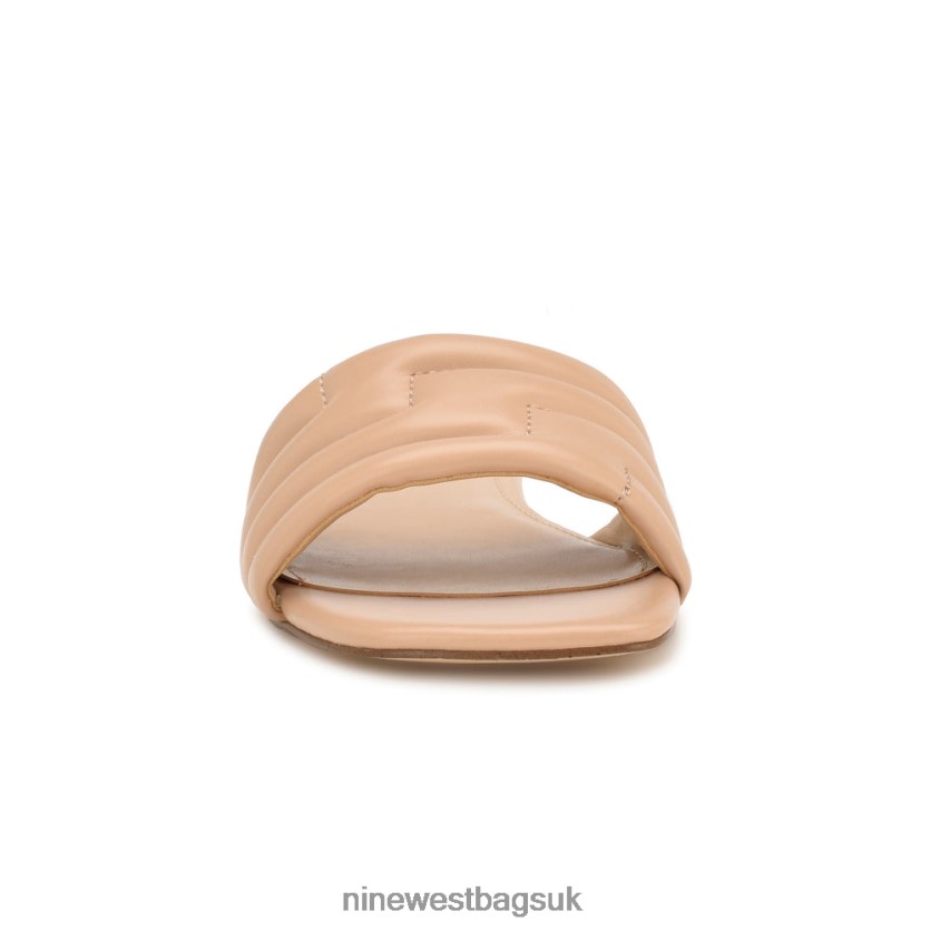 Nine West Menqs Flat Slide Sandals RFX40B2089 - Nine West UK Light Pink