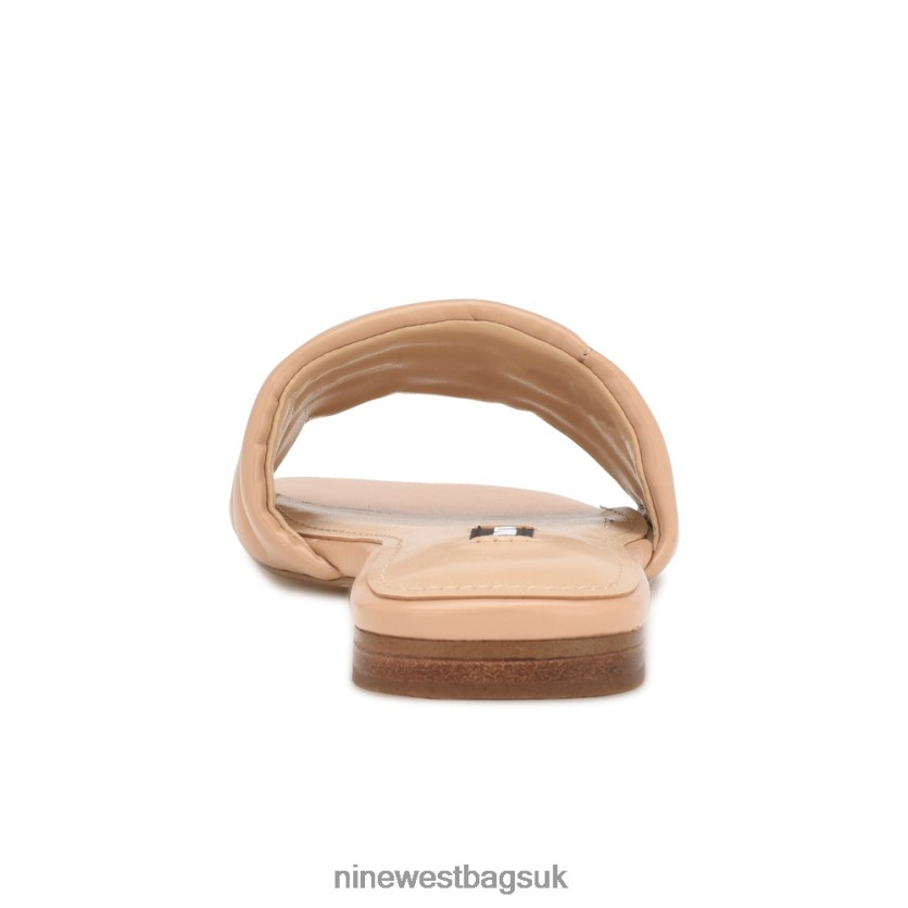 Nine West Menqs Flat Slide Sandals RFX40B2089 - Nine West UK Light Pink