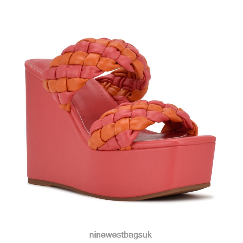 Nine West Nessie Platform Slide Sandals RFX40B1053 - Nine West UK