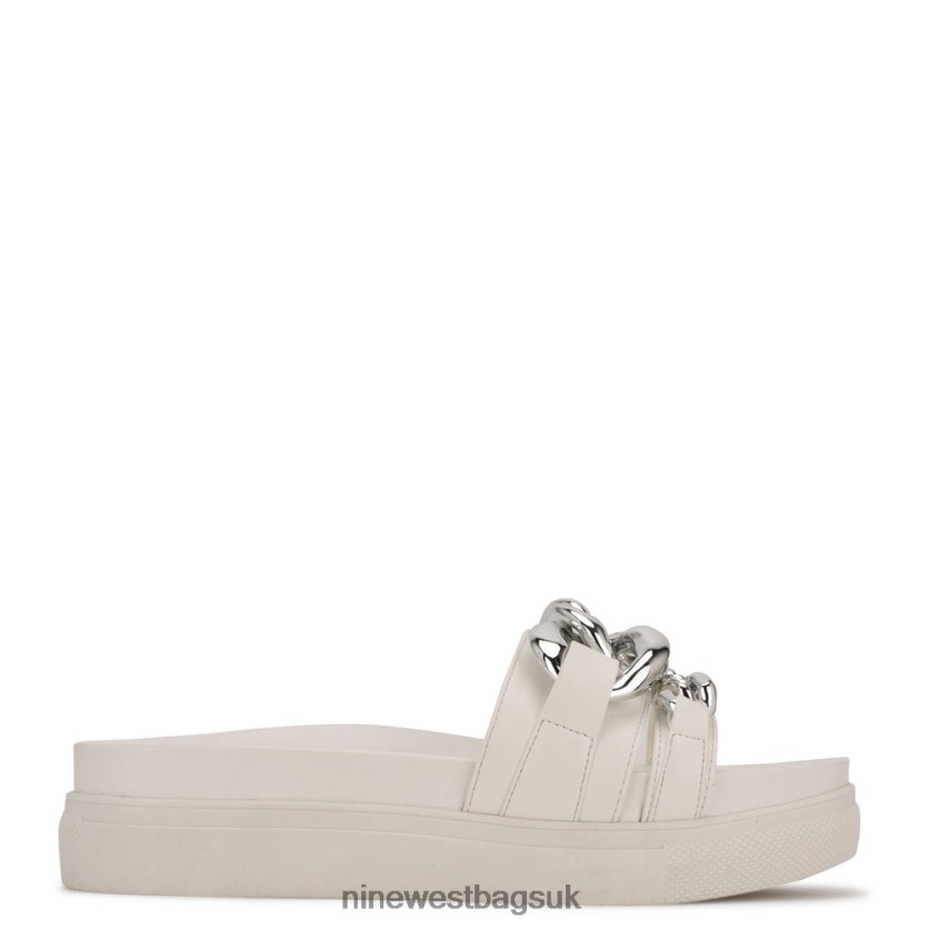 Nine West Nope Platform Slide Sandals RFX40B722 - Nine West Sandals UK