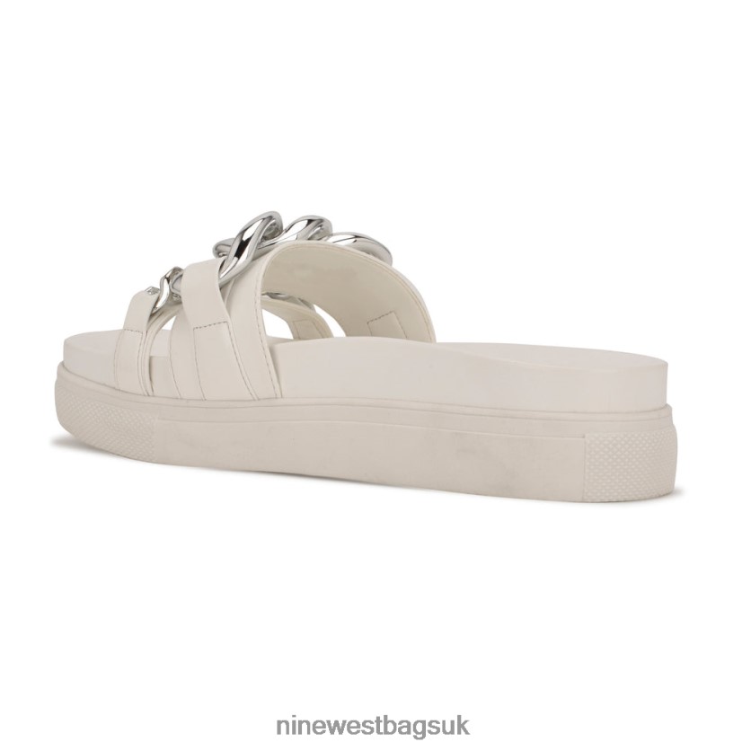 Nine West Nope Platform Slide Sandals RFX40B722 - Nine West Sandals UK