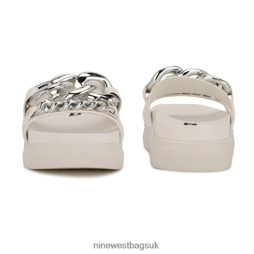 Nine West Nope Platform Slide Sandals RFX40B722 - Nine West Sandals UK