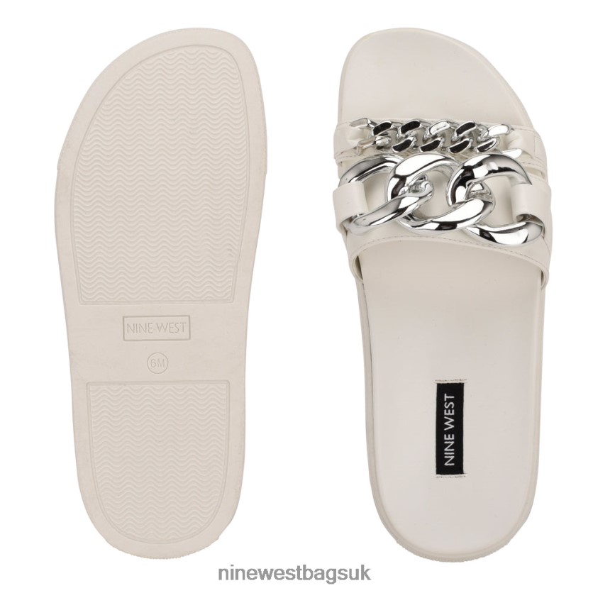 Nine West Nope Platform Slide Sandals RFX40B722 - Nine West Sandals UK