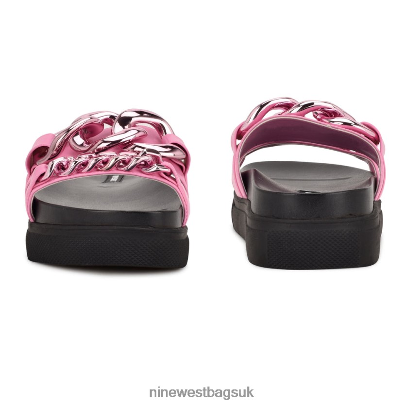 Nine West Nope Platform Slide Sandals RFX40B723 - Nine West UK Sale