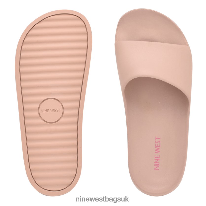 Nine West Pool Platform Slide Sandals RFX40B678 - Nine West Sandals UK Barely Nude
