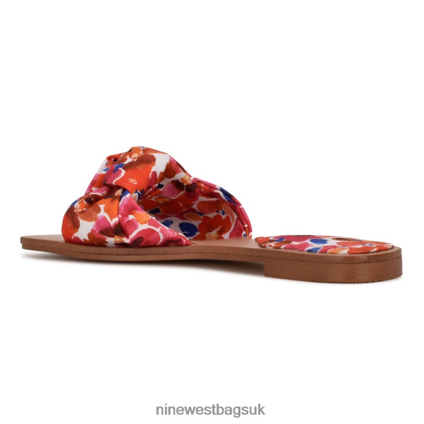 Nine West Rosey Flat Slide Sandals RFX40B1015 - Nine West UK Sale