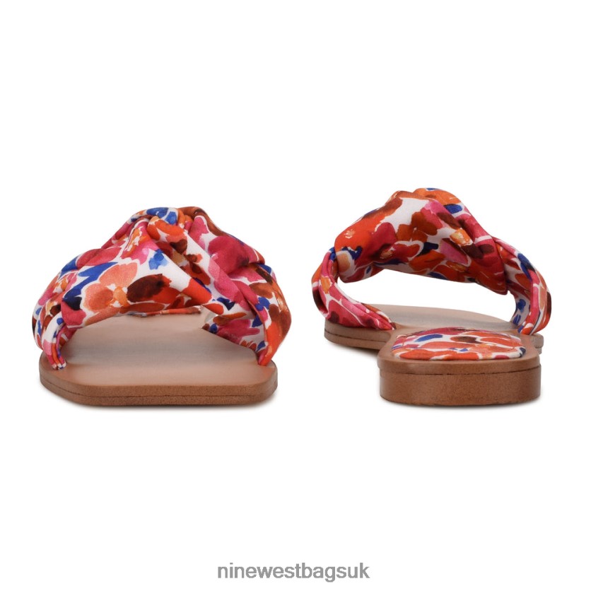 Nine West Rosey Flat Slide Sandals RFX40B1015 - Nine West UK Sale