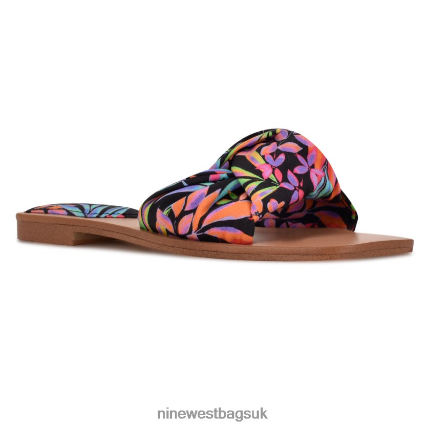 Nine West Rosey Flat Slide Sandals RFX40B1017 - Nine West UK