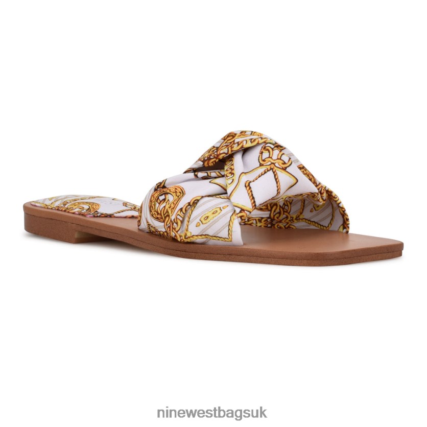 Nine West Rosey Flat Slide Sandals RFX40B2914 - Nine West UK