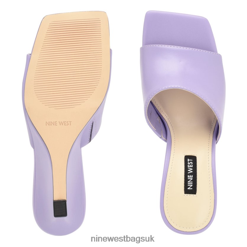 Nine West Rovah Wedge Slide Sandals RFX40B680 - Nine West Bags UK Purple