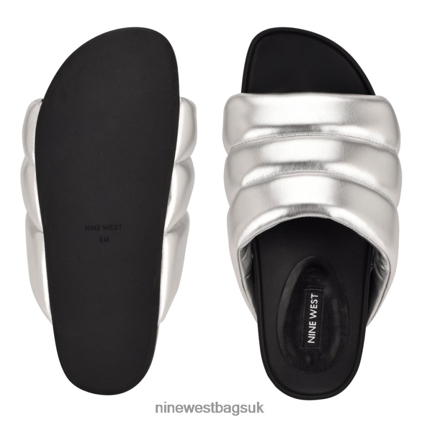 Nine West Sants Platform Slide Sandals RFX40B717 - Nine West UK