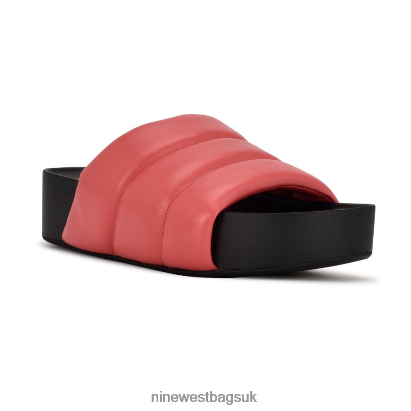 Nine West Sants Platform Slide Sandals RFX40B718 - Nine West Sandals UK