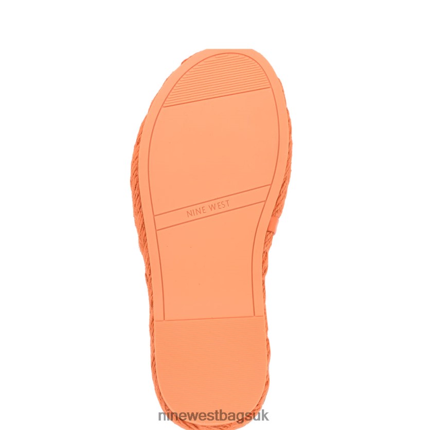 Nine West Stef Woven Slide Sandals RFX40B654 - Nine West Sandals UK Orange