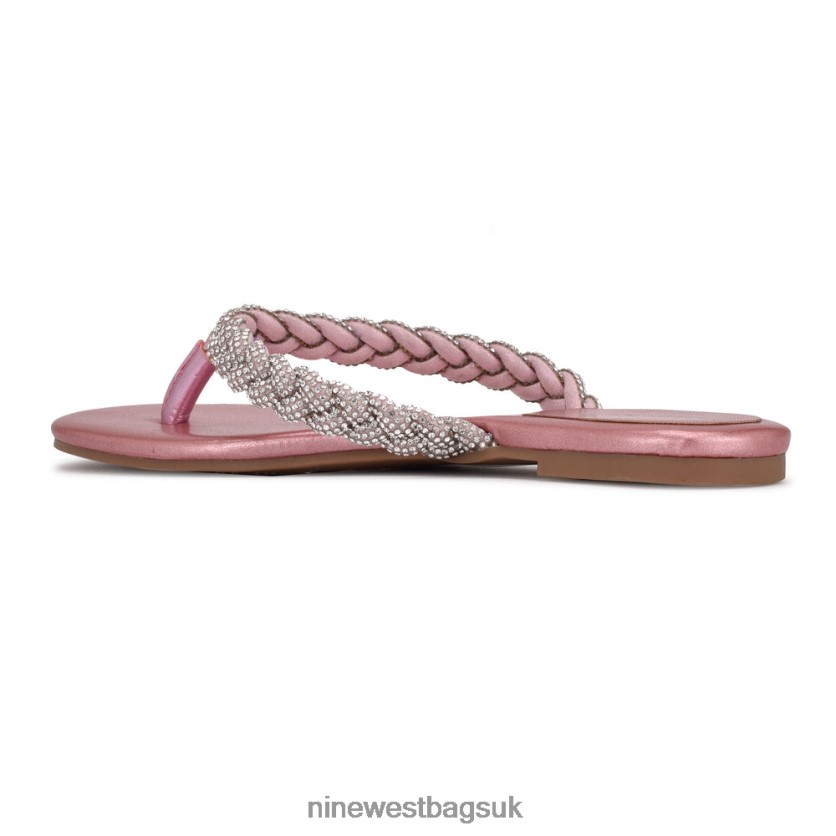 Nine West Tinee Flat Slide Sandals RFX40B1962 - Nine West Sandals UK
