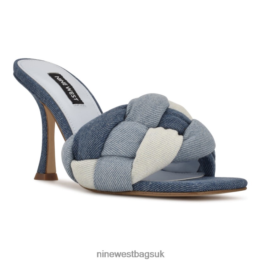 Nine West Yoyo Heeled Slide Sandals RFX40B881 - Nine West UK