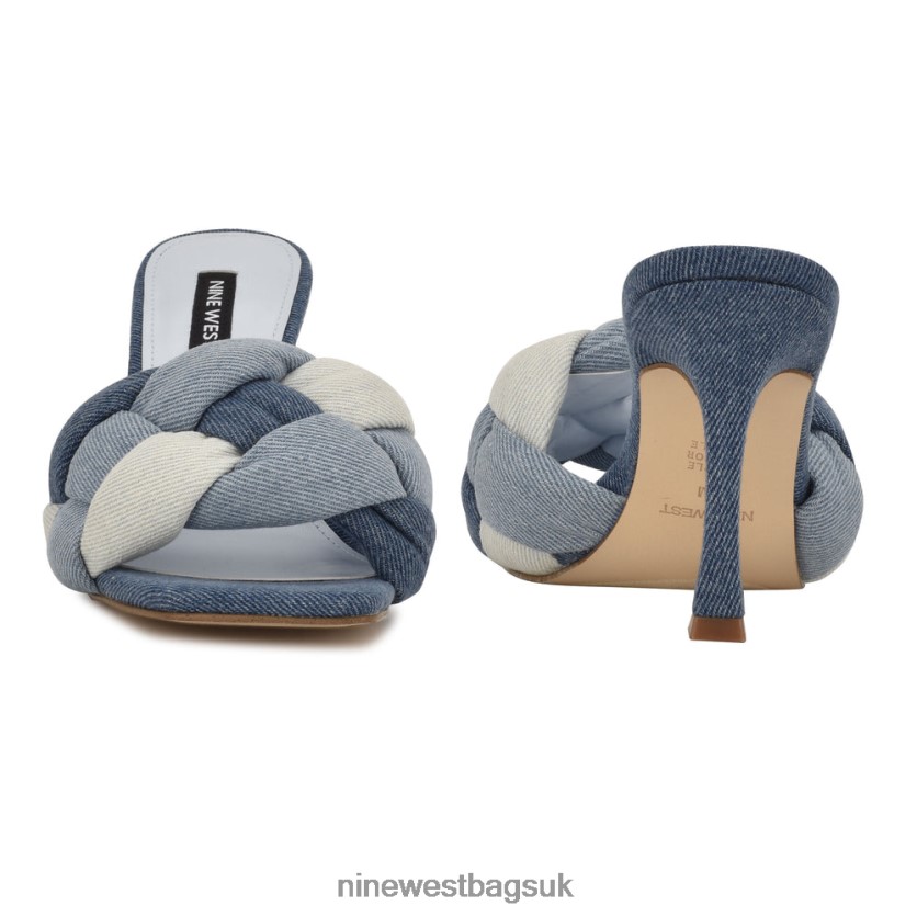 Nine West Yoyo Heeled Slide Sandals RFX40B881 - Nine West UK