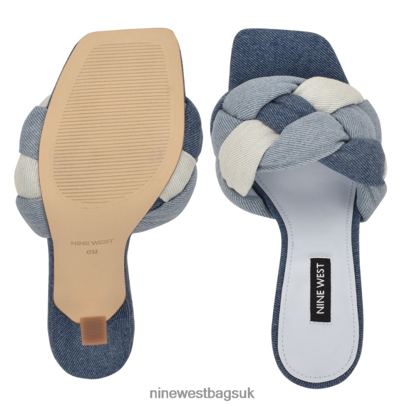 Nine West Yoyo Heeled Slide Sandals RFX40B881 - Nine West UK