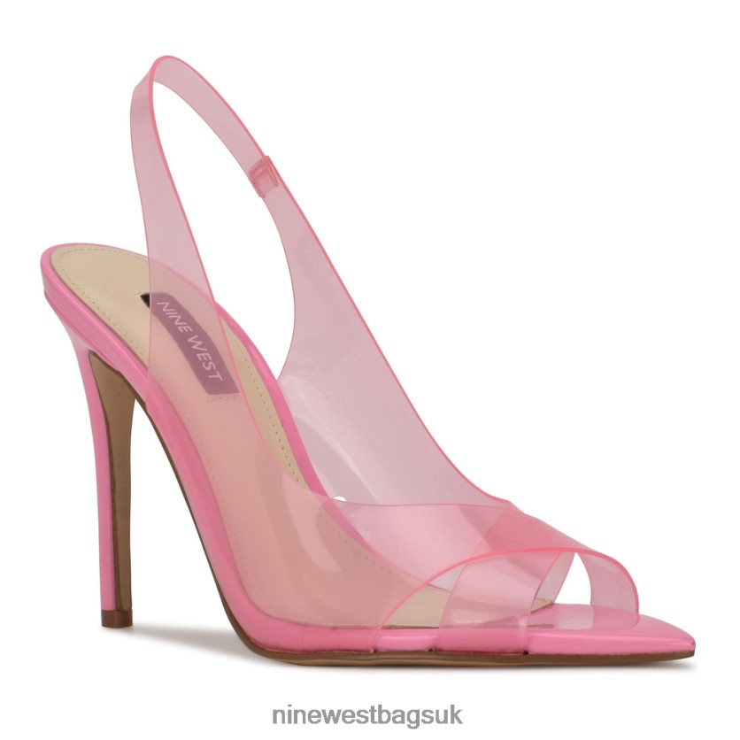 Nine West Polka Slingback Heeled Sandals RFX40B1047 - Nine West UK Sale