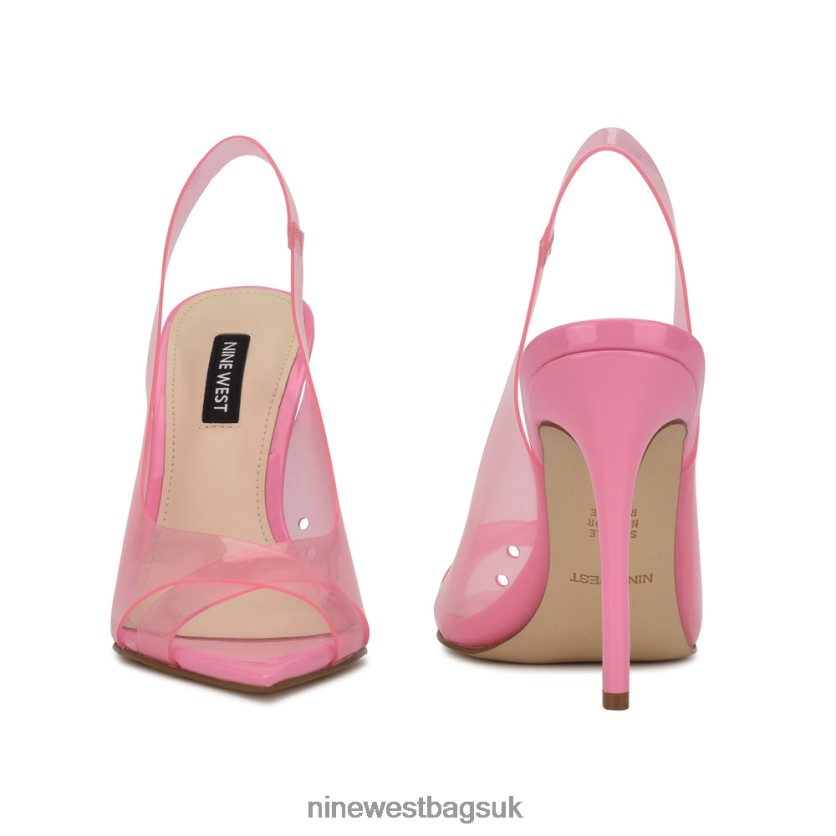 Nine West Polka Slingback Heeled Sandals RFX40B1047 - Nine West UK Sale