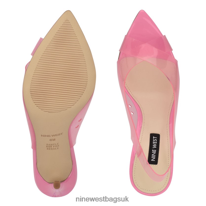 Nine West Polka Slingback Heeled Sandals RFX40B1047 - Nine West UK Sale