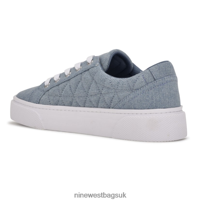 Nine West Hola Sneakers RFX40B879 - Nine West UK Sale Light Denim