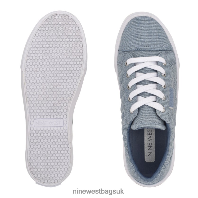 Nine West Hola Sneakers RFX40B879 - Nine West UK Sale Light Denim