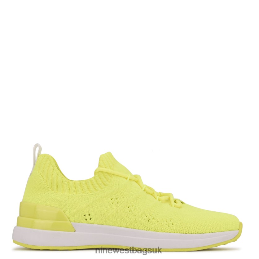 Nine West Knit Sneakers RFX40B965 - Nine West UK Neon Lime